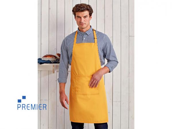 Colours Bib Apron with pocket