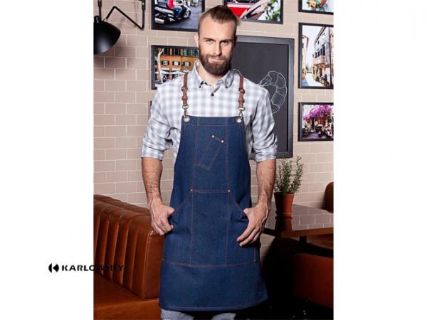 Bib Apron Denim X-Style