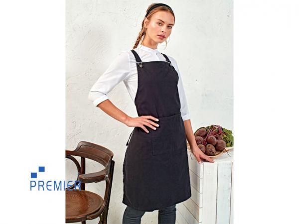 Cross Back Barista Bib Apron