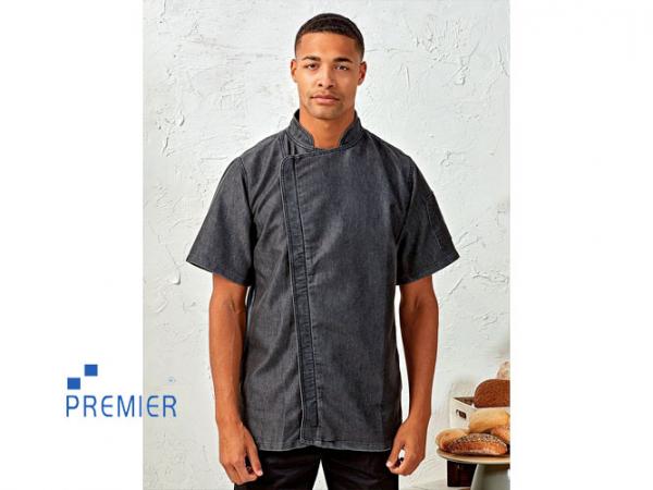 Chef's Zip-Close Short Sleeve jacket