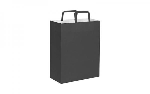 Shopper in Carta Colorata con Maniglia Piatta